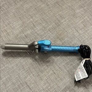 Nano BaByBliss Pro Blue and Gray Curling Iron